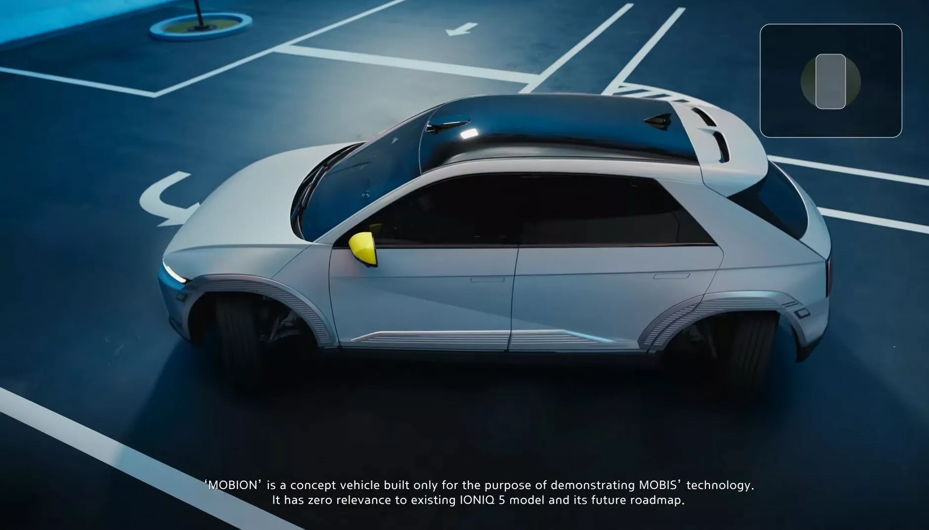 Концепт Hyundai Mobion превращает параллельную парковку в пустую игру