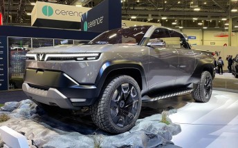 VinFast VF Wild mid-size electric pickup concept debuts at CES 2024