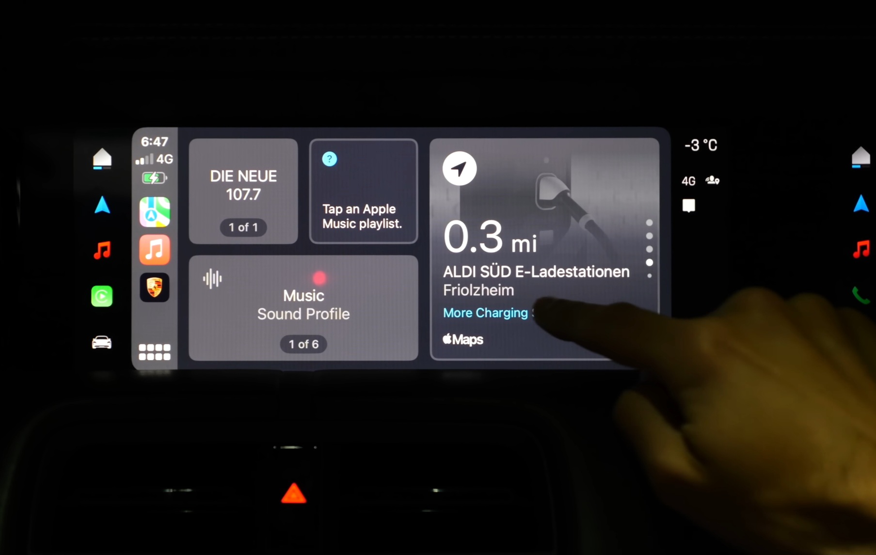 Apple CarPlay+ дебютирует в новом Porsche Taycan 2025 года