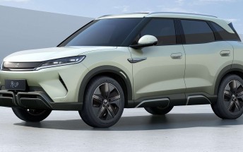 BYD shares images of upcoming Yuan Up compact SUV 