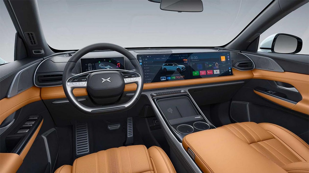 Not bad for a <span title='€58,000'>$62,200</span> electric SUV - XPeng G9 interior