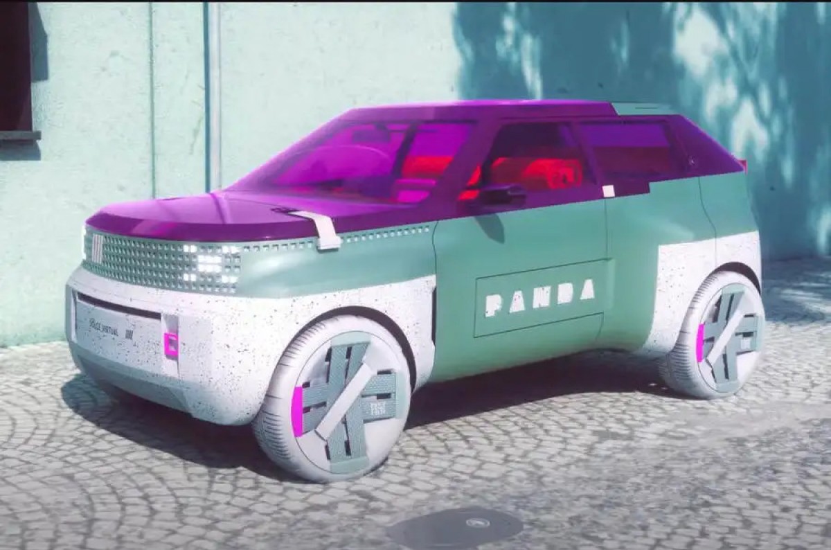Fiat teases electric Fiat Panda among EV concept cars