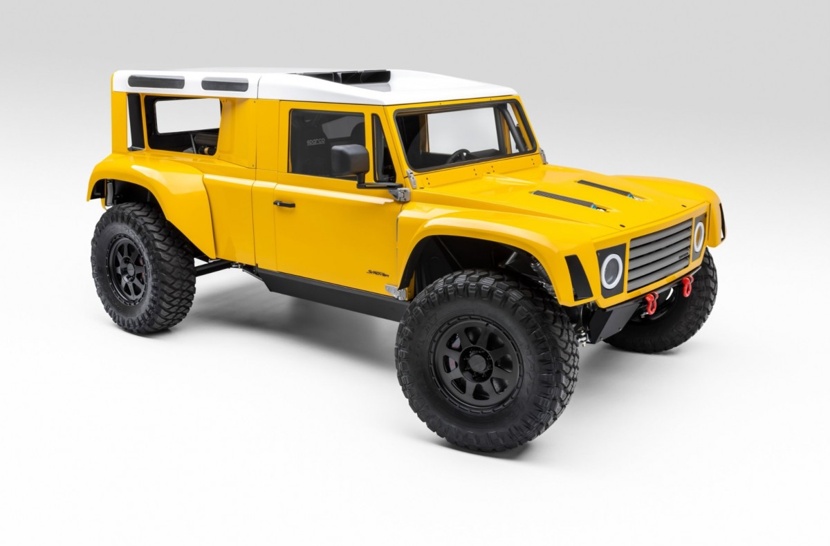 Scarbo SV Rover is a 1,000 hp electric hypertruck