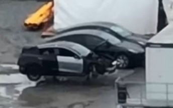 Tesla Model 2 spotted in Giga Berlin parking lot, maybe