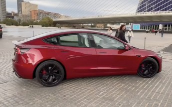 Tesla Model 3 Performance spotted in Spain