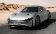 Mercedes Vision EQXX concept once again travels more than 1,000 km on one charge