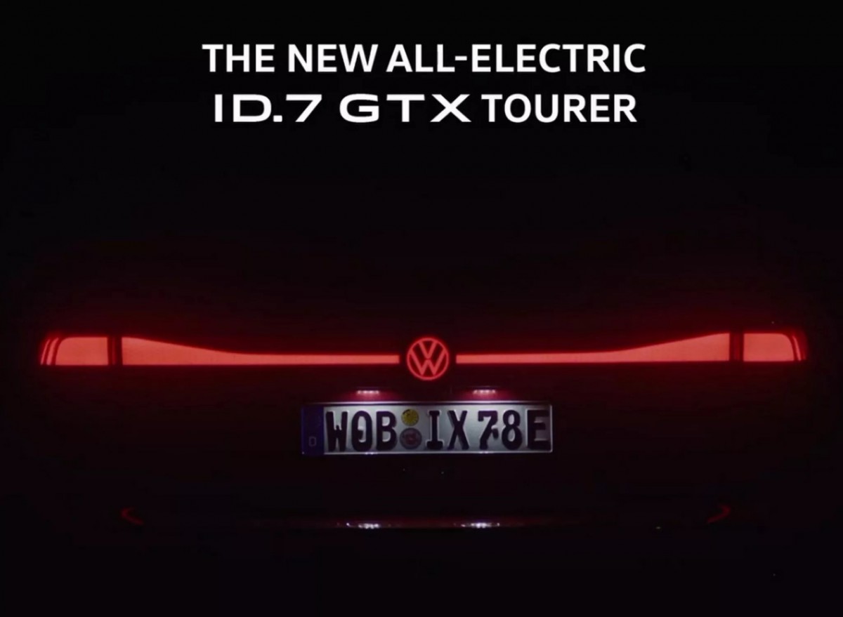 Volkswagen teases an electric powerhouse - the ID.7 Tourer GTX