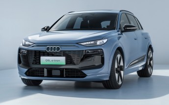 Audi shows longer-wheelbase Q6L e-tron with over {{700 km}} of range
