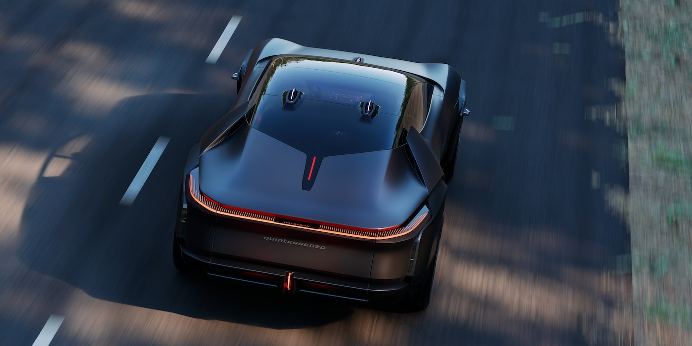 Italdesign Quintessenza is an electric GT concept thst redefines 'multi-purpose'