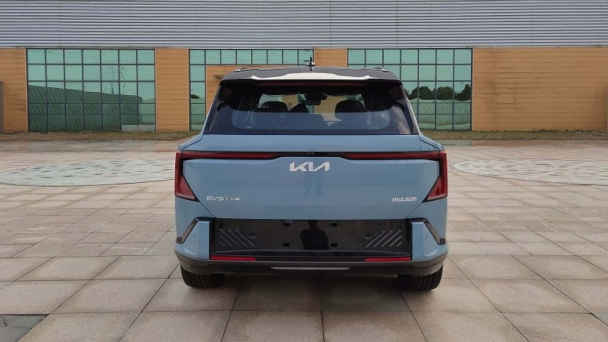 The Kia EV5 GT leaks ahead of launch