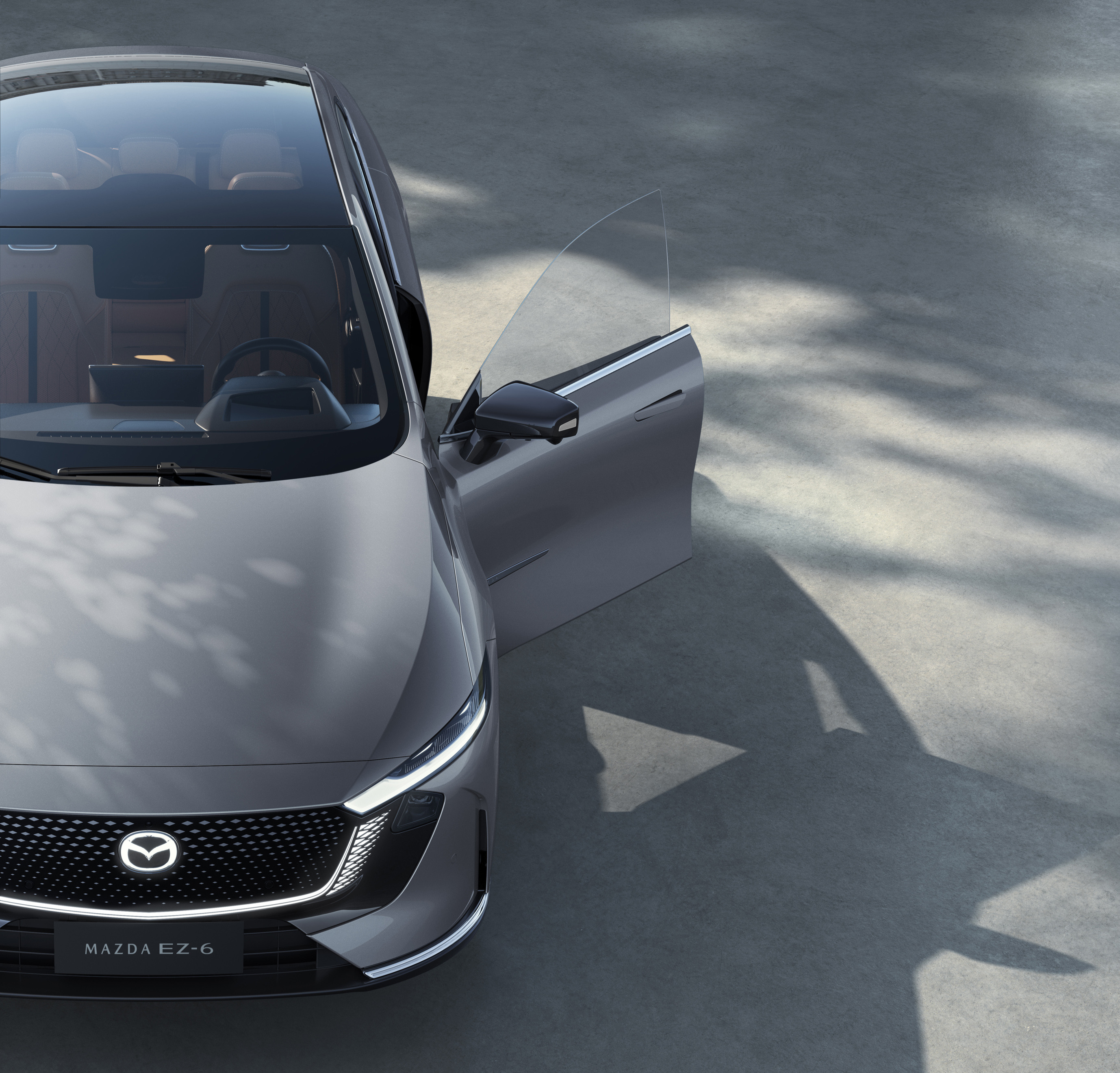 Mazda анонсирует концепт электрического седана EZ-6 и кроссовера ARATA