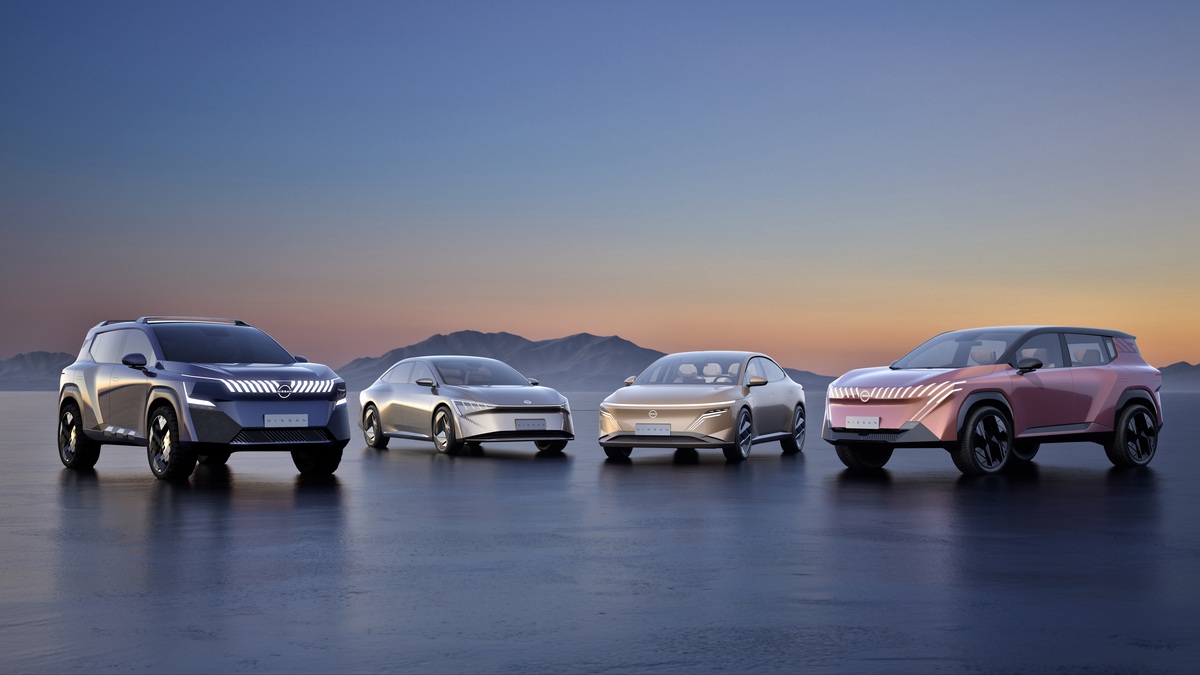 Nissan stellt auf der Beijing Auto Show vier Konzept-Elektrofahrzeuge vor