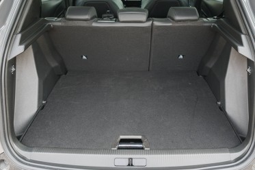 The trunk is decently sized with some smaller storage pockets.