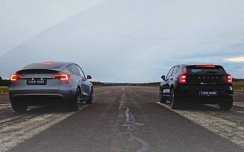 Drag race: Tesla Model Y Performance vs. Volvo EX30 Twin Motor Performance
