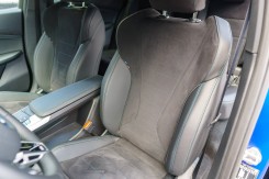 The sports seats are very supportive and comfortable even for long travels.