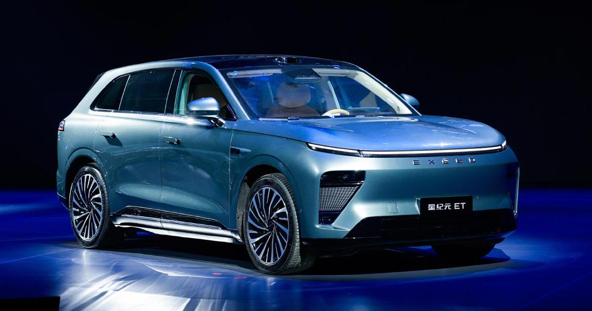 Chery unveils Exeed Sterra ET SUV in EV and EREV versions