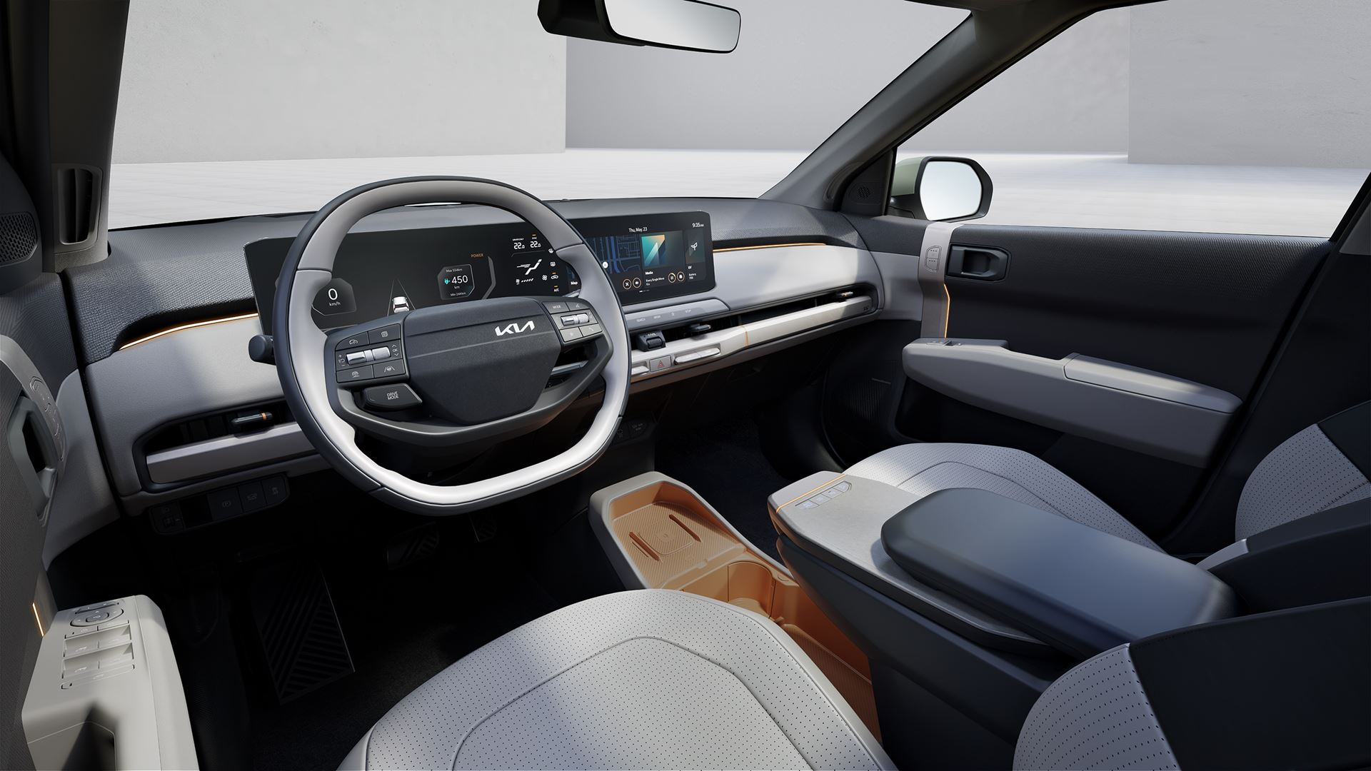 Der Kia EV3 betritt mit Design, Reichweite und Innovation das Segment der kompakten SUV