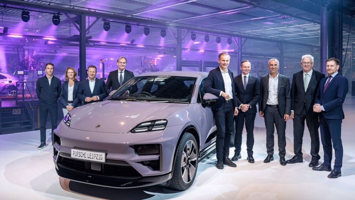 Porsche Macan EV production starts in Leipzig