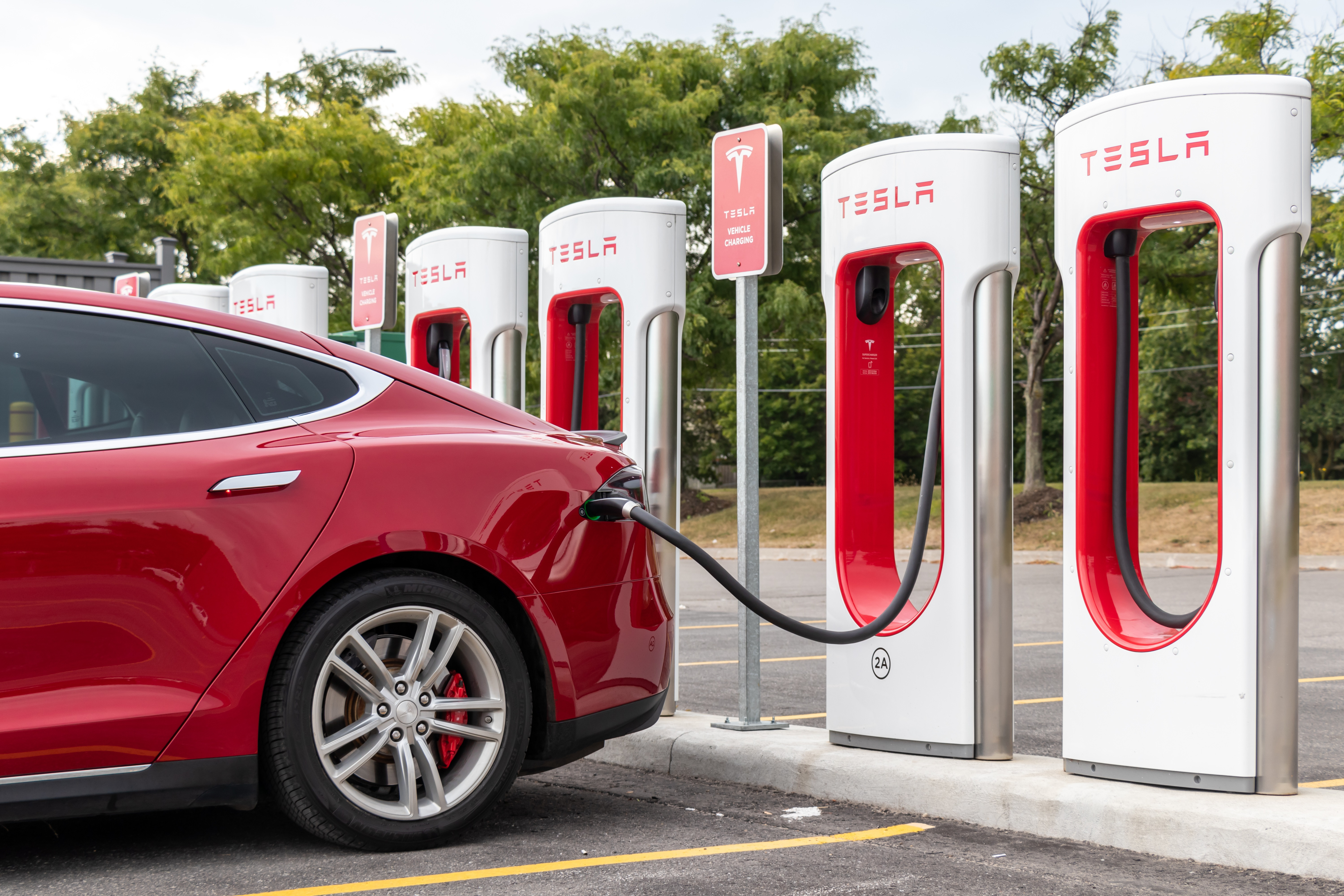 Расширение Tesla Supercharger застопорилось из-за увольнений команды