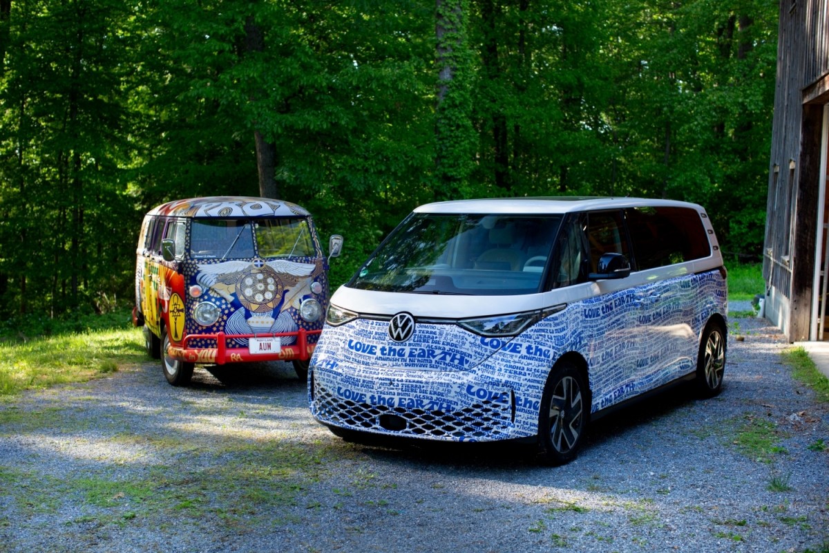 Volkswagen unleashes creativity with custom wraps for ID. Buzz