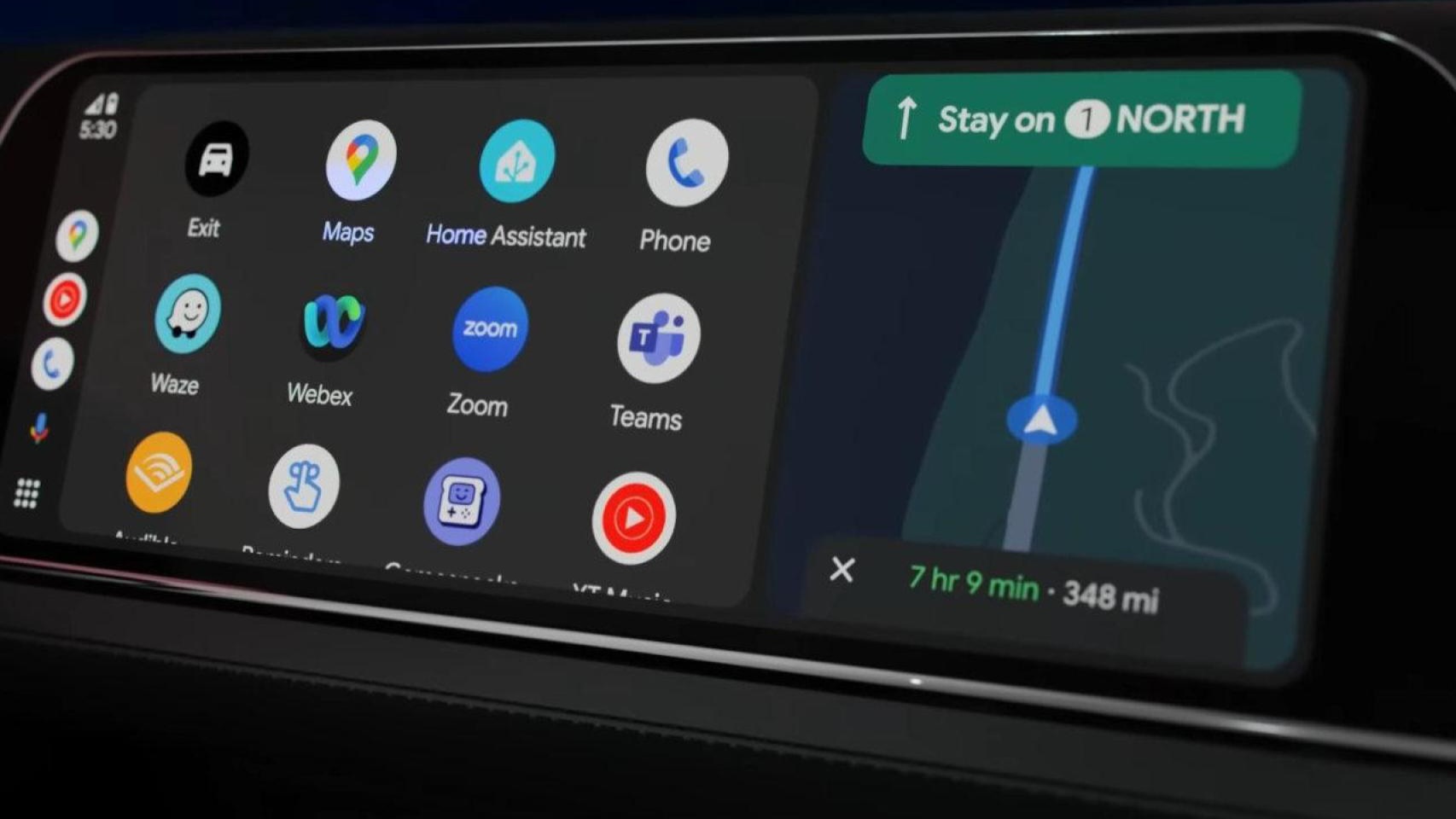 Android Auto 12.2 には新しいアイコン要素が付属しています