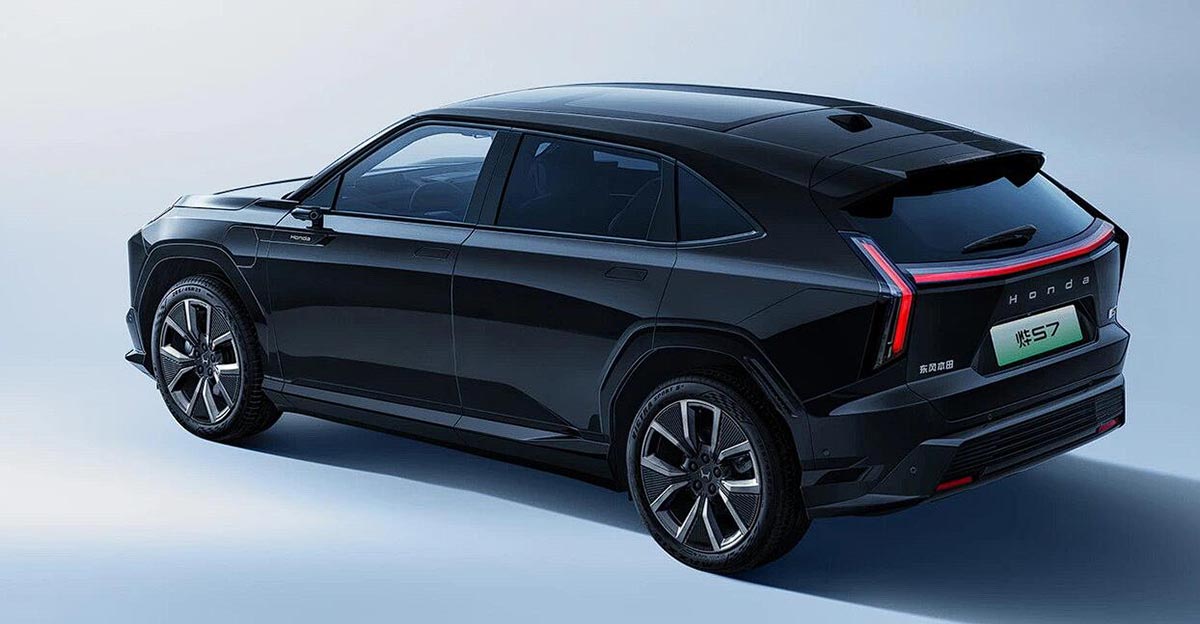 Honda Ye S7 electric SUV teased ahead of debut