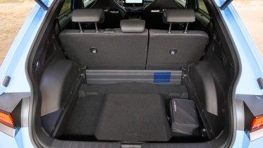 By folding the seats the trunk becomes much more practical.