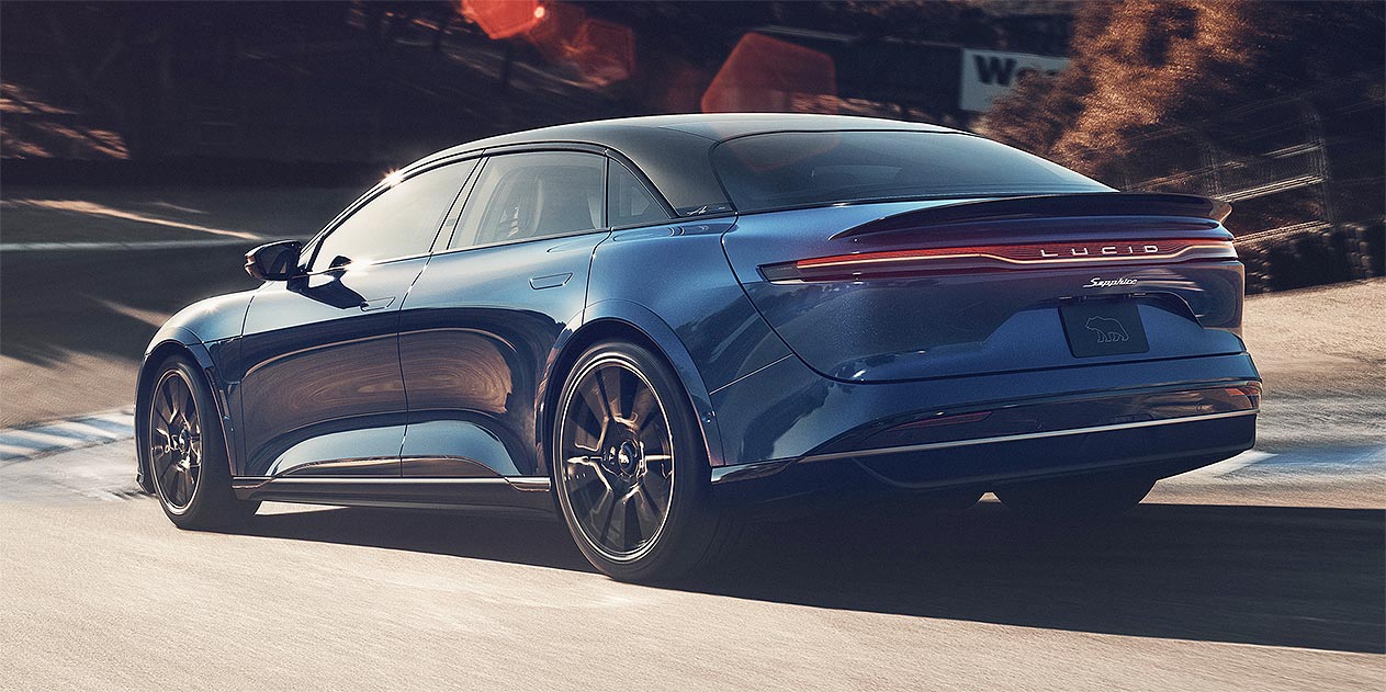 Lucid Air Sapphire wird Amerikas neuer Viertelmeilenkönig