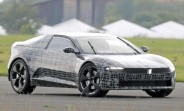 Radical new electric BMW coupe spied testing in Europe
