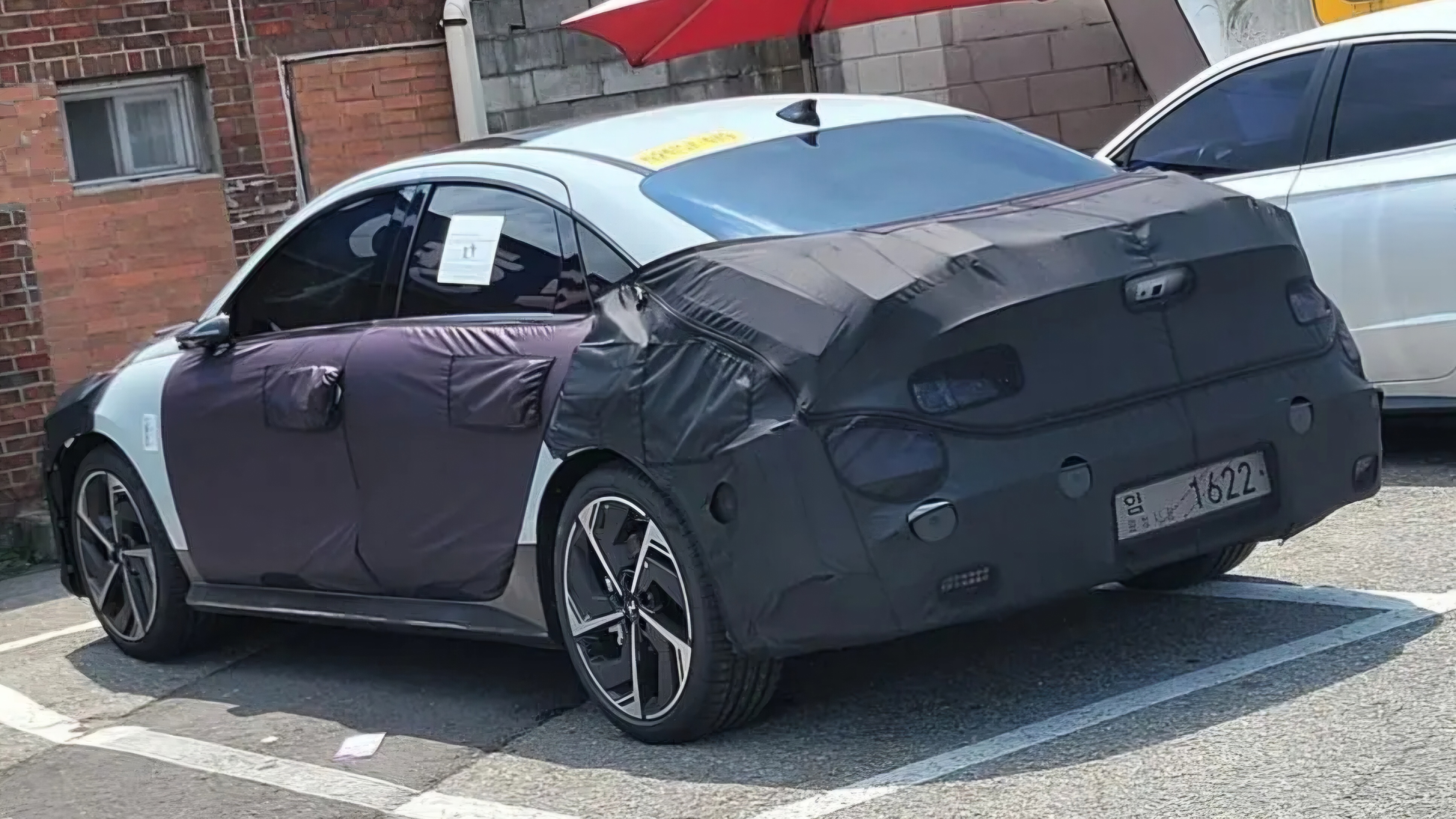 Hyundai Ioniq 6 N spotted testing in South Korea