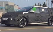 Kia EV4 hatchback spied in Korea