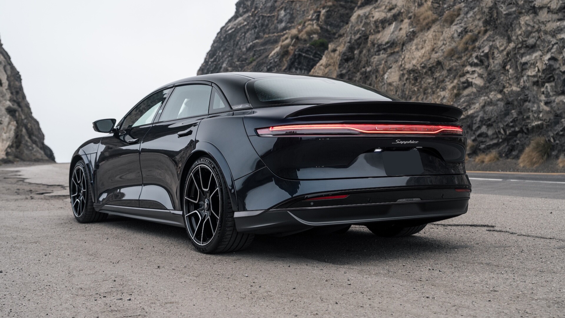 Lucid Air Sapphire erhält ein kugelsicheres Makeover