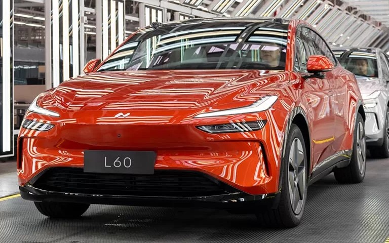 Nio's Onvo L60 rolls off production line, interior revealed