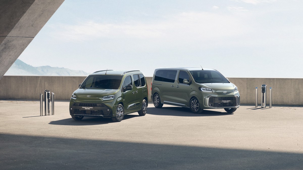 Toyota Proace Verso and Proace City Verso EV vans are available for order in the UK