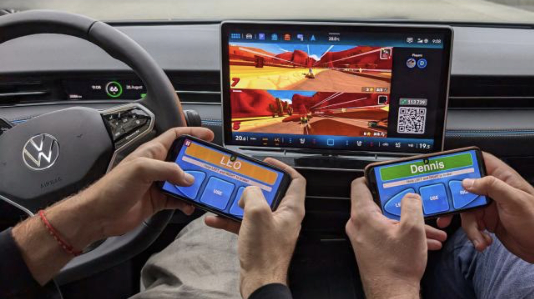 Volkswagen lets you turn charging into game time with AirConsole