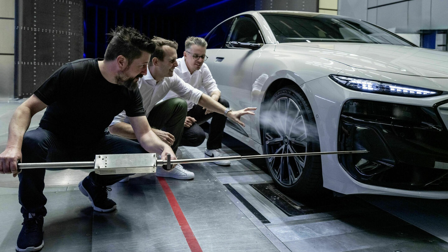 Audi A6 Sportback e-tron wird zum aerodynamischsten Audi aller Zeiten