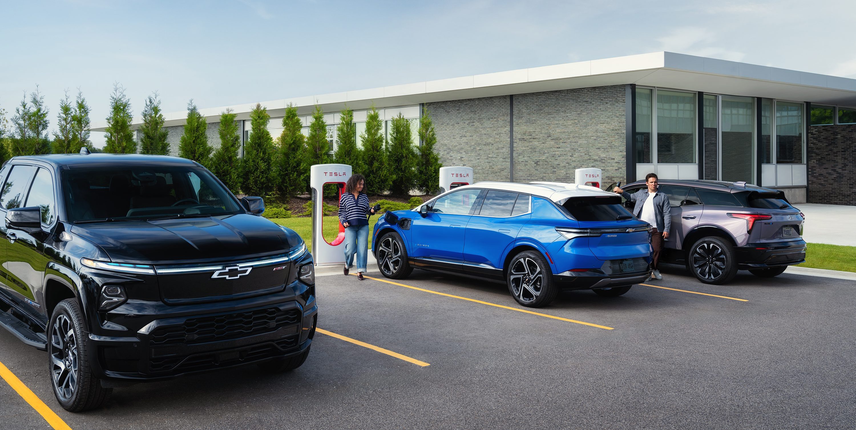 Chevrolet, Cadillac, and GMC owners can now use Tesla's Superchargers in the US and Canada