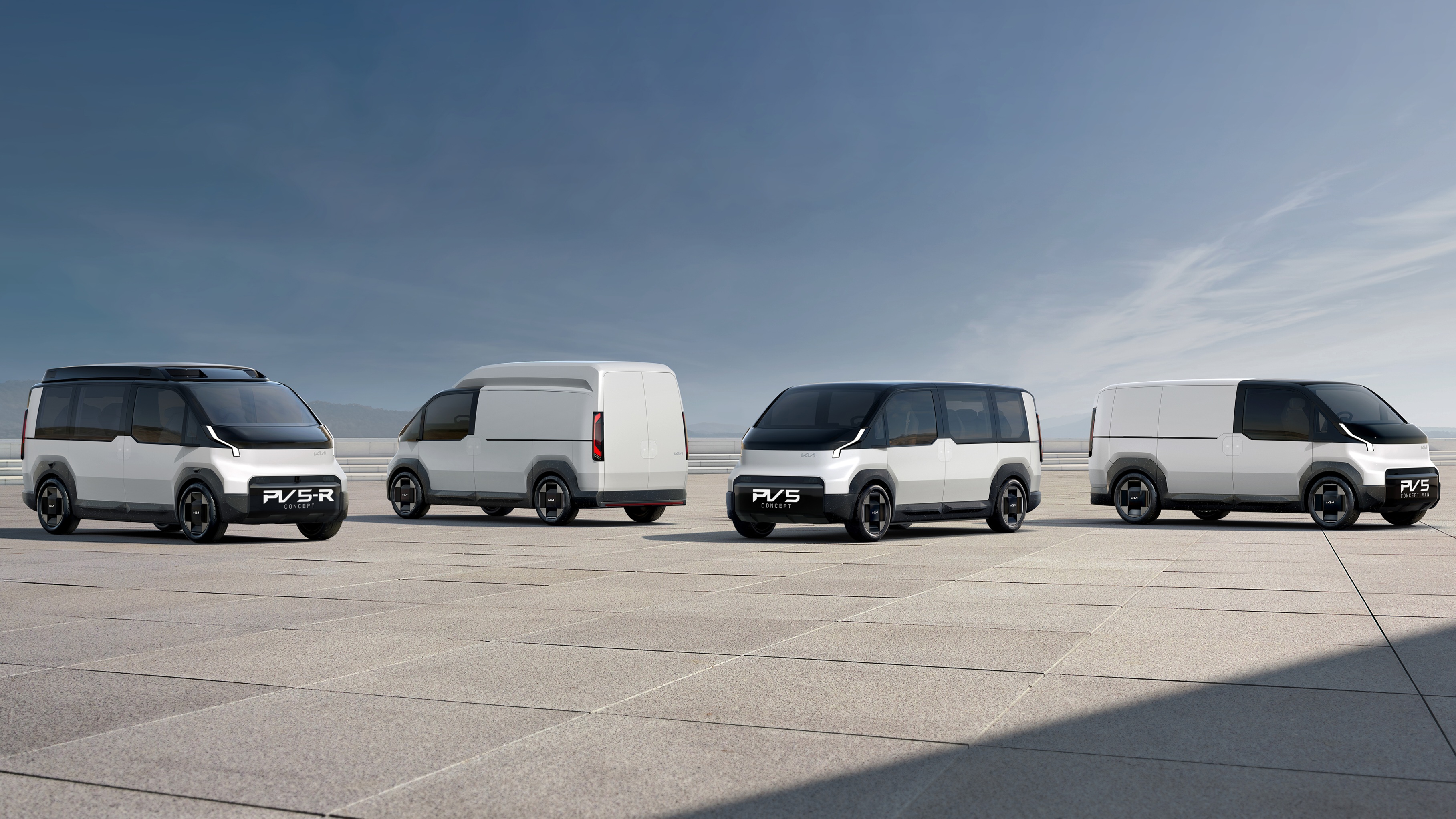 Kia charges into electric van market with PV5 and PV7