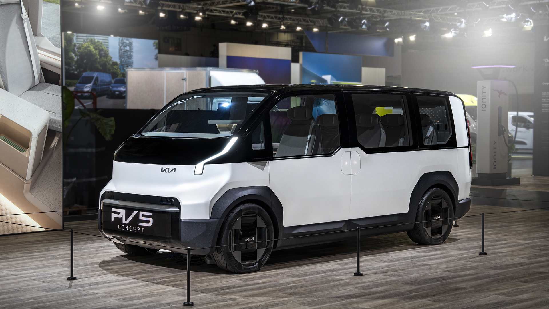 Kia charges into electric van market with PV5 and PV7