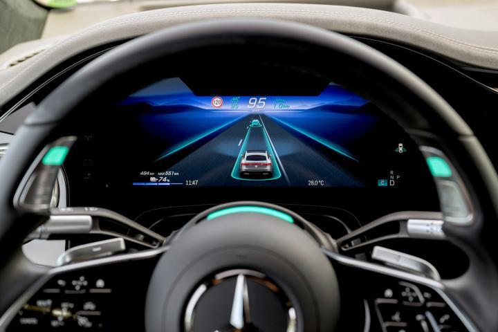 Der Mercedes-Benz Drive Pilot funktioniert jetzt bis zu einer Geschwindigkeit von 95 km/h