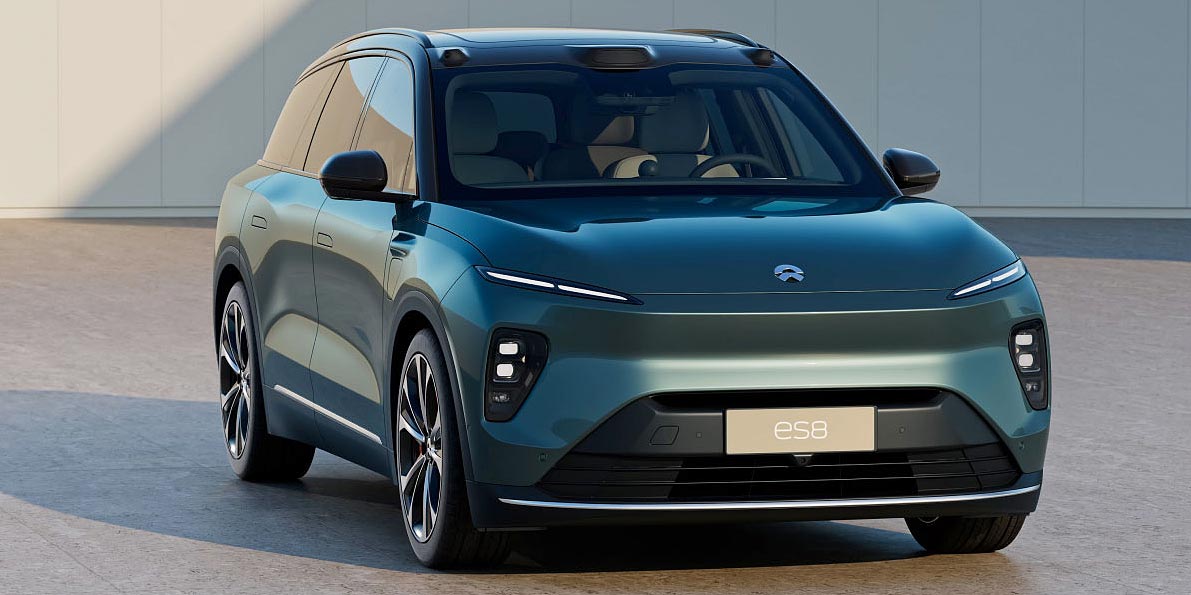 Nio EL8 наконец-то прибыл в Европу