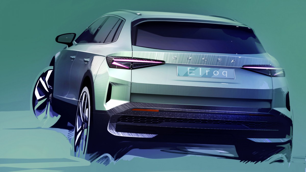 Skoda unveils sketches of the Elroq