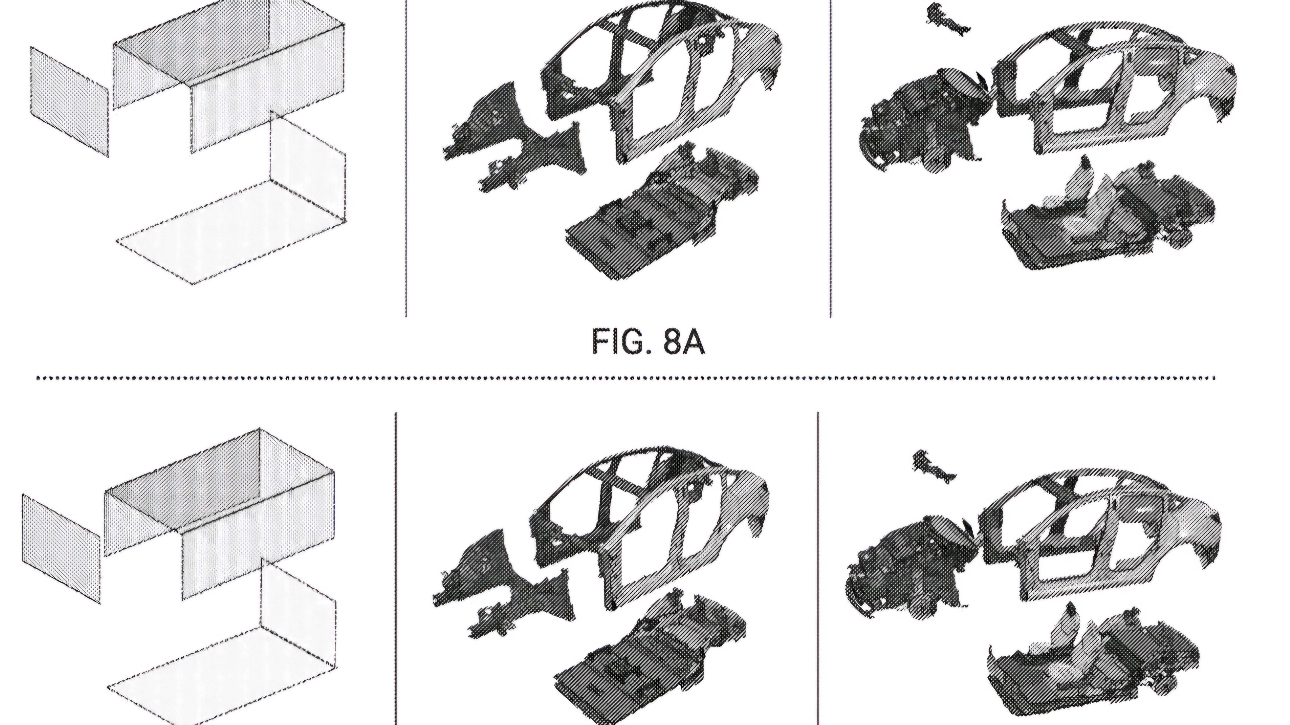 Teslas „Unboxed“-EV-Herstellungsprozess wurde in der Patentanmeldung enthüllt