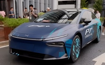 XPeng unveils P7+, world's first "AI vehicle"