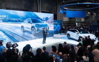 BYD Sealion 7 EV officially unveiled at Paris Auto Show