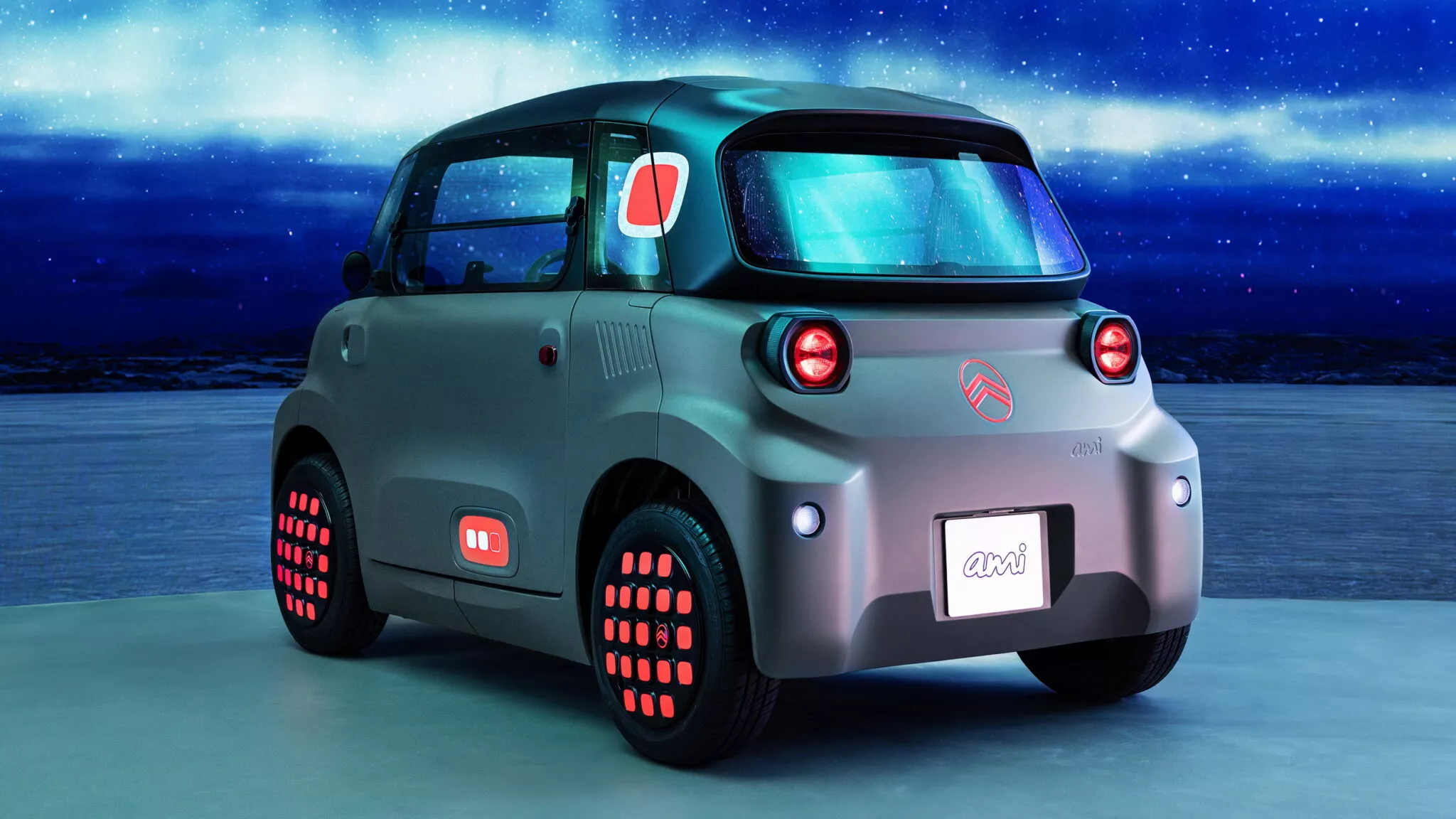 Der Citroen Ami erhält für 2025 ein neues Gesicht und einen robusten Konzeptbegleiter