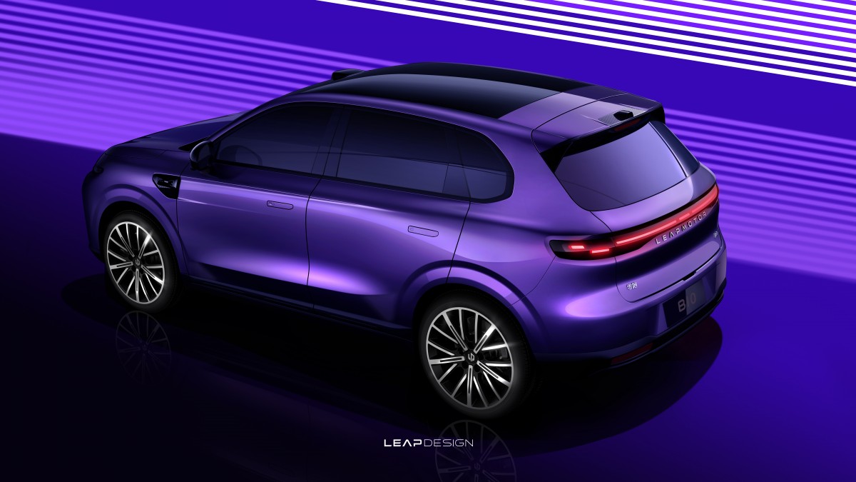 Leapmotor B10 unveiled at the Paris Motor Show