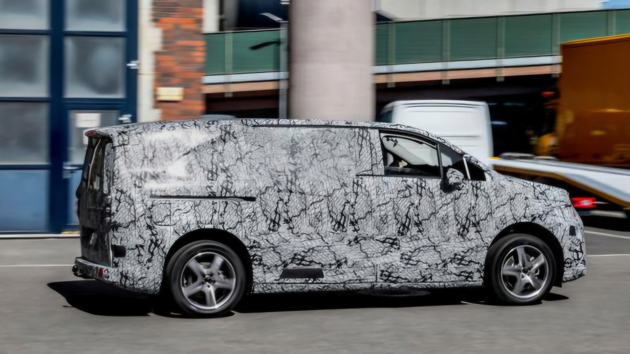 Mercedes teases electric VAN.EA prototype as testing goes underway