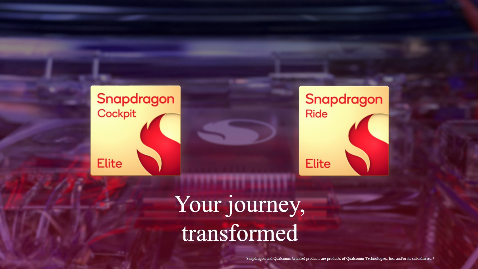 Qualcomm introduces the Snapdragon Cockpit Elite and Ride Elite for vehicles