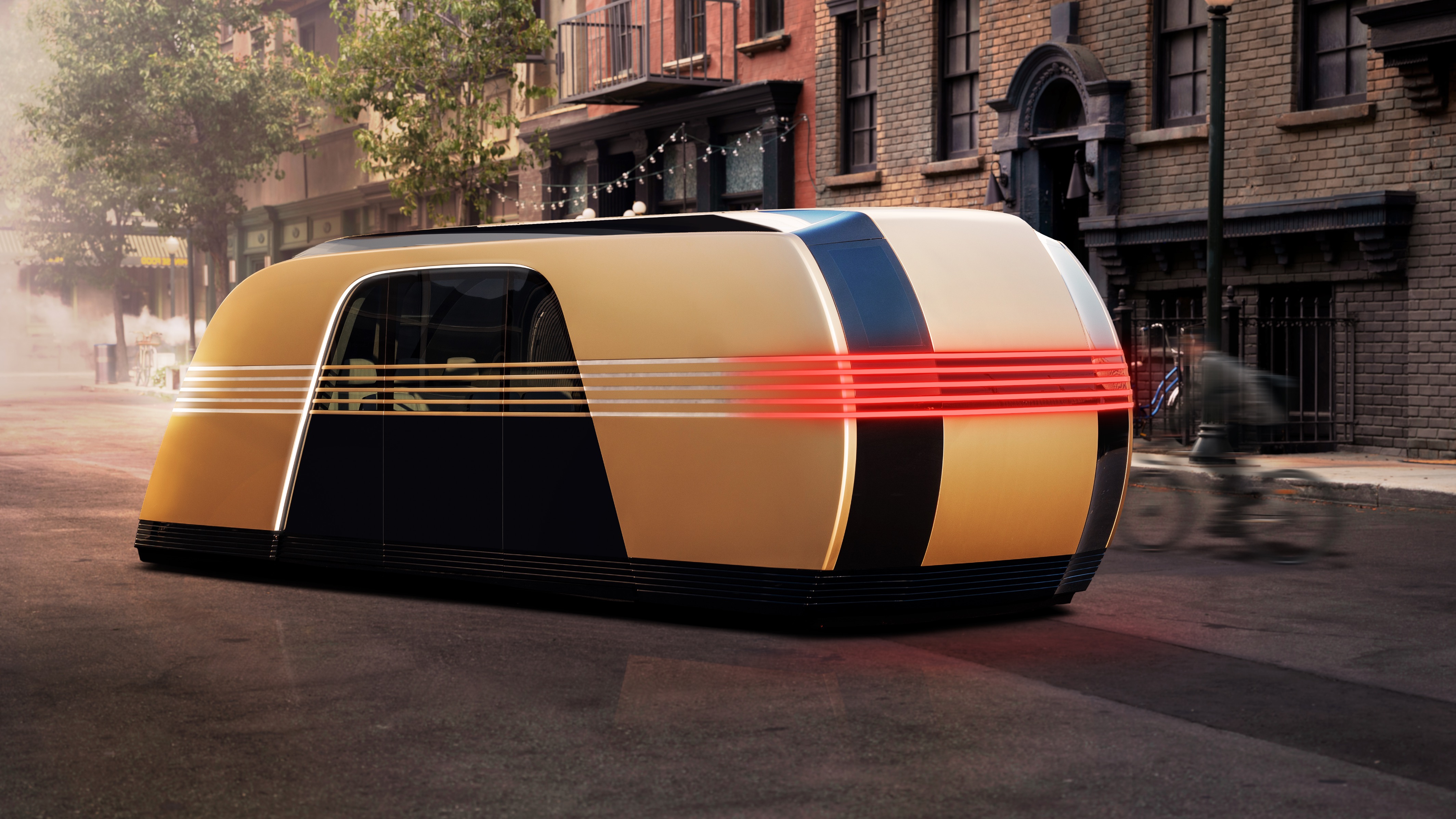 Tesla unveils  Robovan people mover with an uncertain future